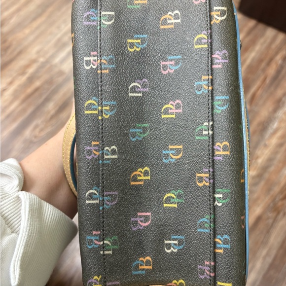 Vintage Dooney & Bourke Rainbow Mini Dome Satchel - Picture 10 of 11